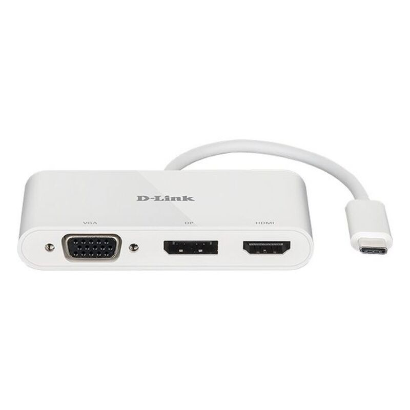 Hub USB D-Link DUB-V310             Alb