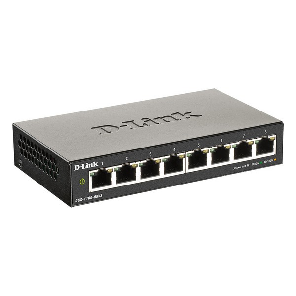 Switch D-Link DGS-1100-08V2 8xGbE