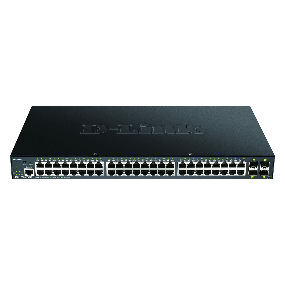 Switch D-Link DGS-1250-52XMP/E Rack 52