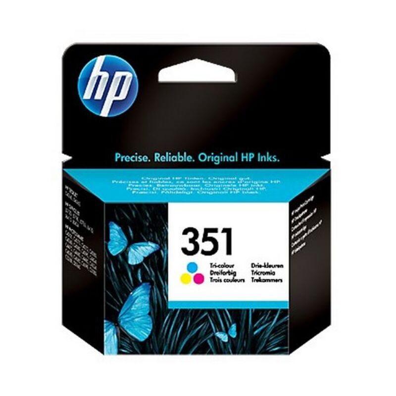 Cartuș cu Cerneală Originală HP 351 Tricolor Cyan/Magenta/Galben