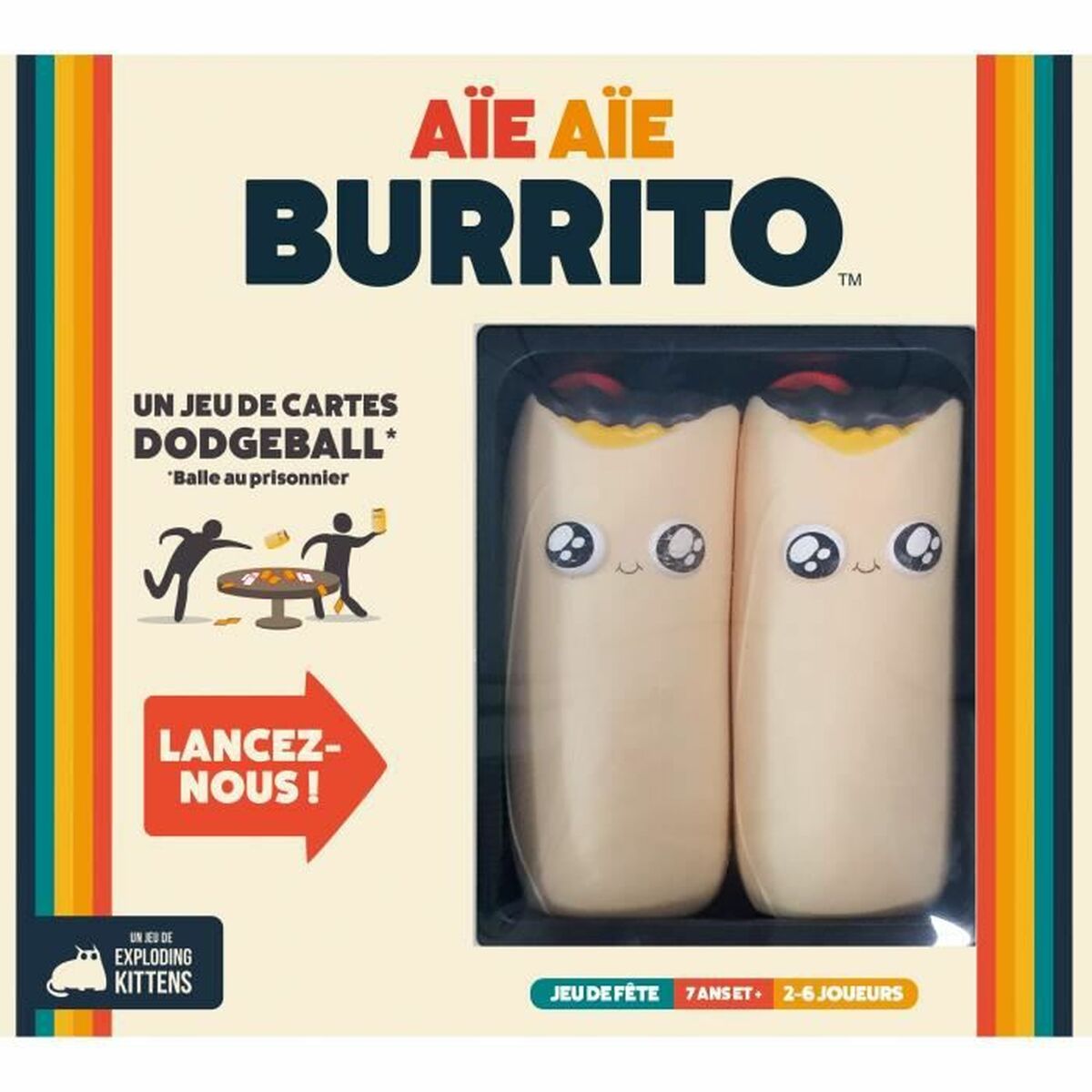 Joc de Masă Asmodee Aïe Aïe Burrito (FR)