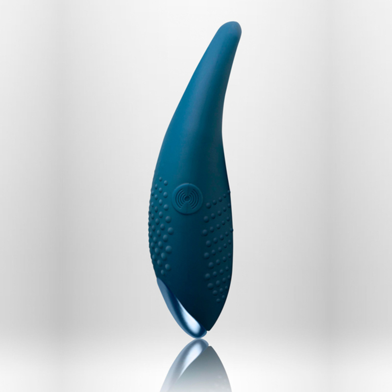 Pachet Inel Penis Rocks-Off Empower Couples Stimulator Blue Vibrație