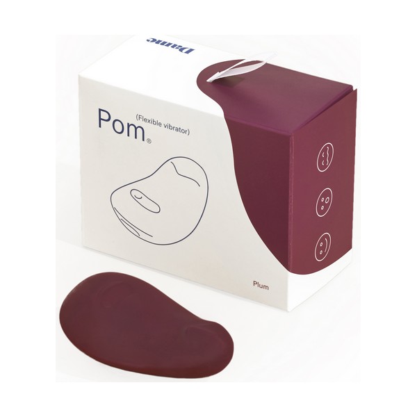 Vibrator Clitoridian Pom Flexible Dame Products 20343