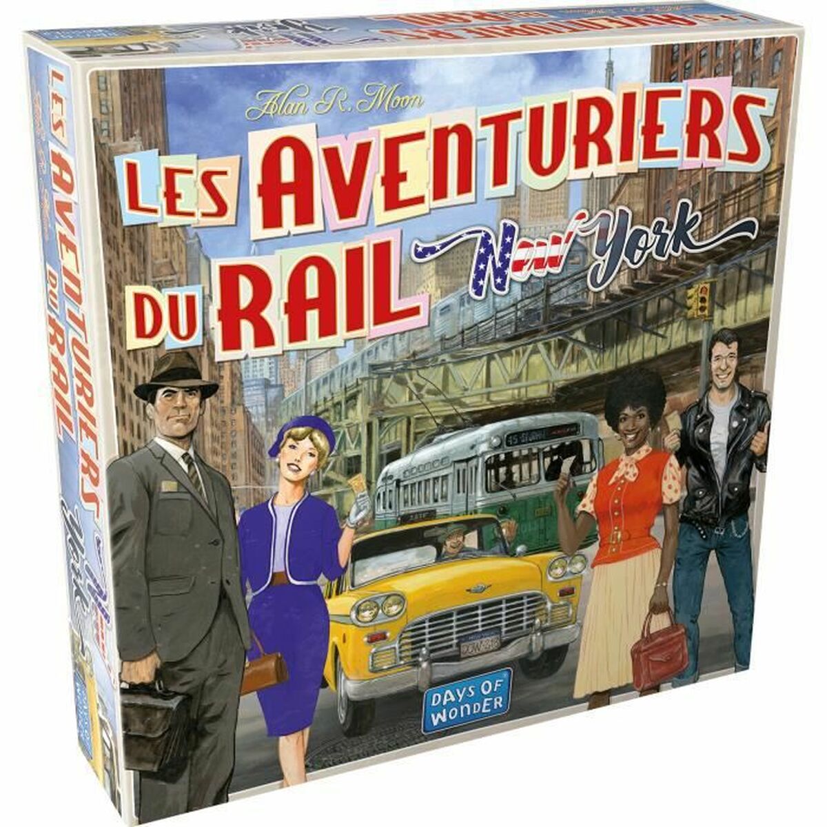 Joc de Masă Les Aventuriers du Rail - New York (FR)