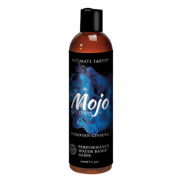 Lubrifiant pe bază de apă Mojo Peruvian Ginseng Intimate Earth (120 ml)