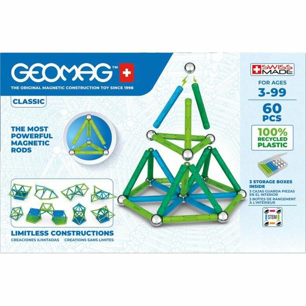 Playset Geomag GM272 (60 Piese)