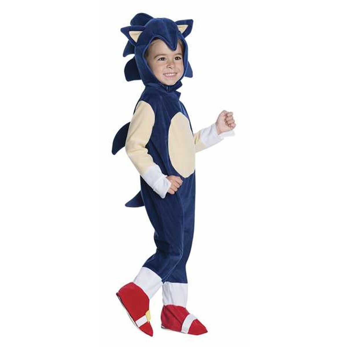 Costum Deghizare pentru Copii Rubies Sonic The Hedgehog Deluxe - Mărime 6-12 Luni
