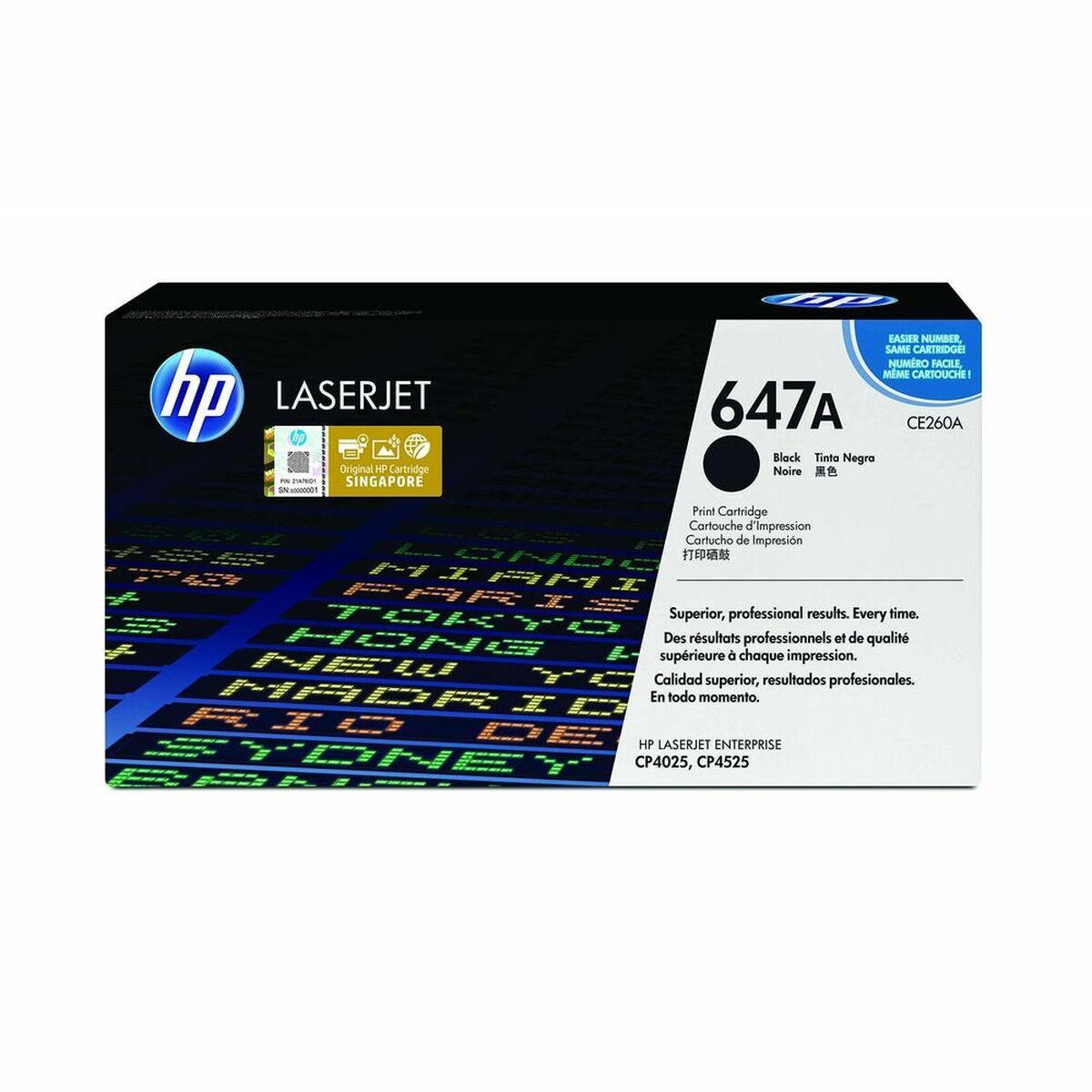 Toner HP 647A Negru