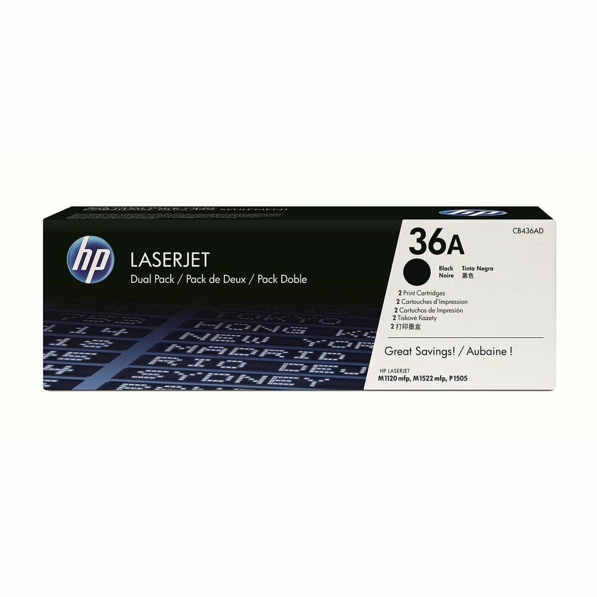 Toner HP HPCB436AD Negru