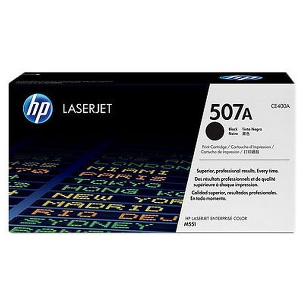 Toner Original Hewlett Packard 507A CE400A Negru