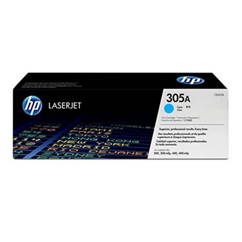 Toner Original HP T305A Cyan