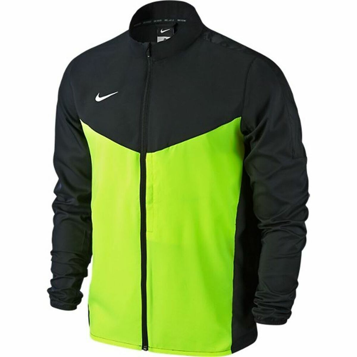 Jachetă Sport Nike Team Performance Verde lămâie - Mărime 8-10 Ani