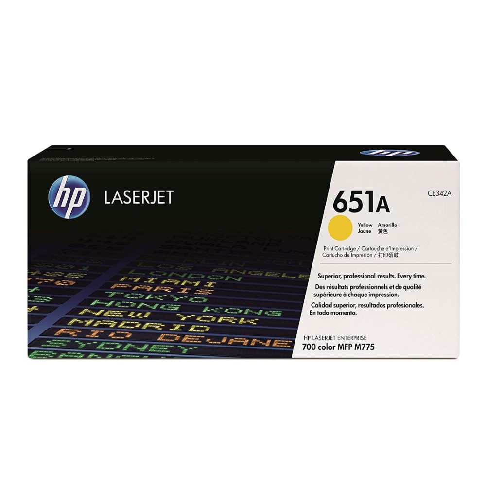 Toner HP 651A Galben