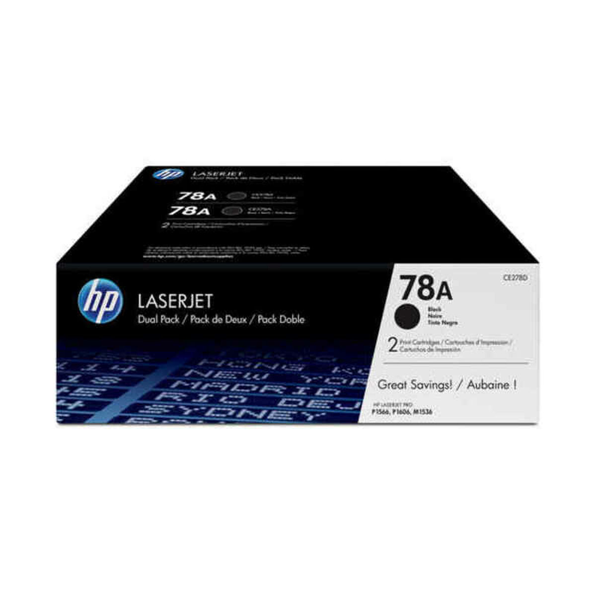 Toner Original HP CE278AD Negru