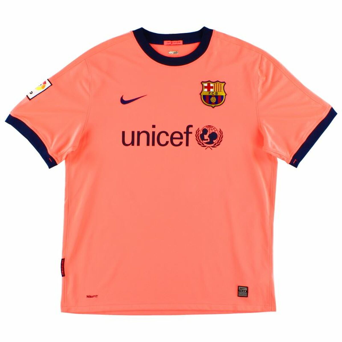 Tricou de fotbal Nike Futbol Club Barcelona 10-11 Away (Third Kit) Replica - Mărime 12-13 Ani