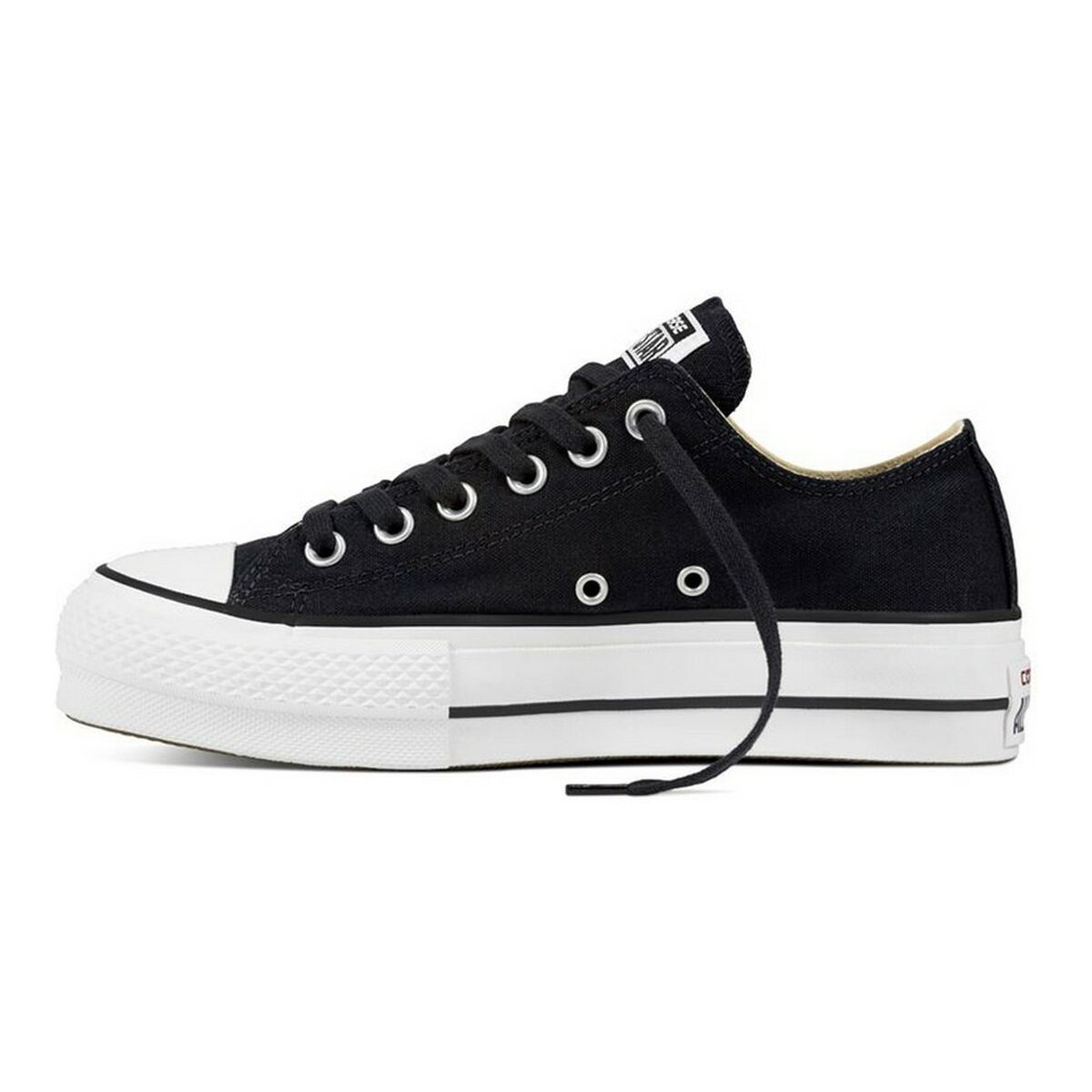 Adidași Casual Femei Converse All Star Lift Low Negru - Mărime la picior 37.5