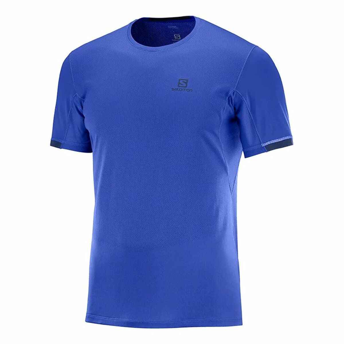 Tricou cu Mânecă Scurtă Bărbați Salomon Agile Albastru închis - Mărime XL