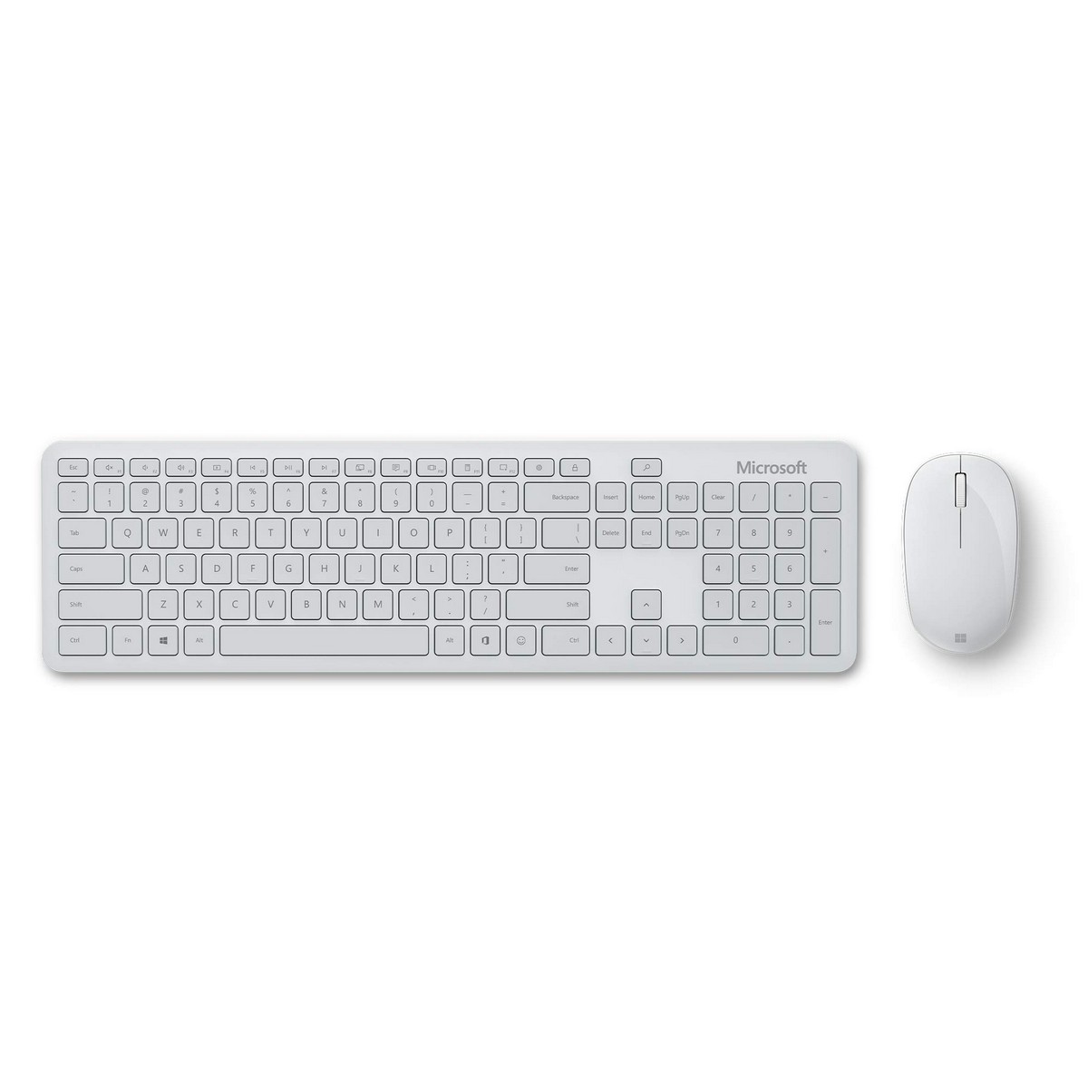 Mouse și Tastatură Microsoft Bluetooth Desktop Bluetooth 4.0 Gri deschis AZERTY