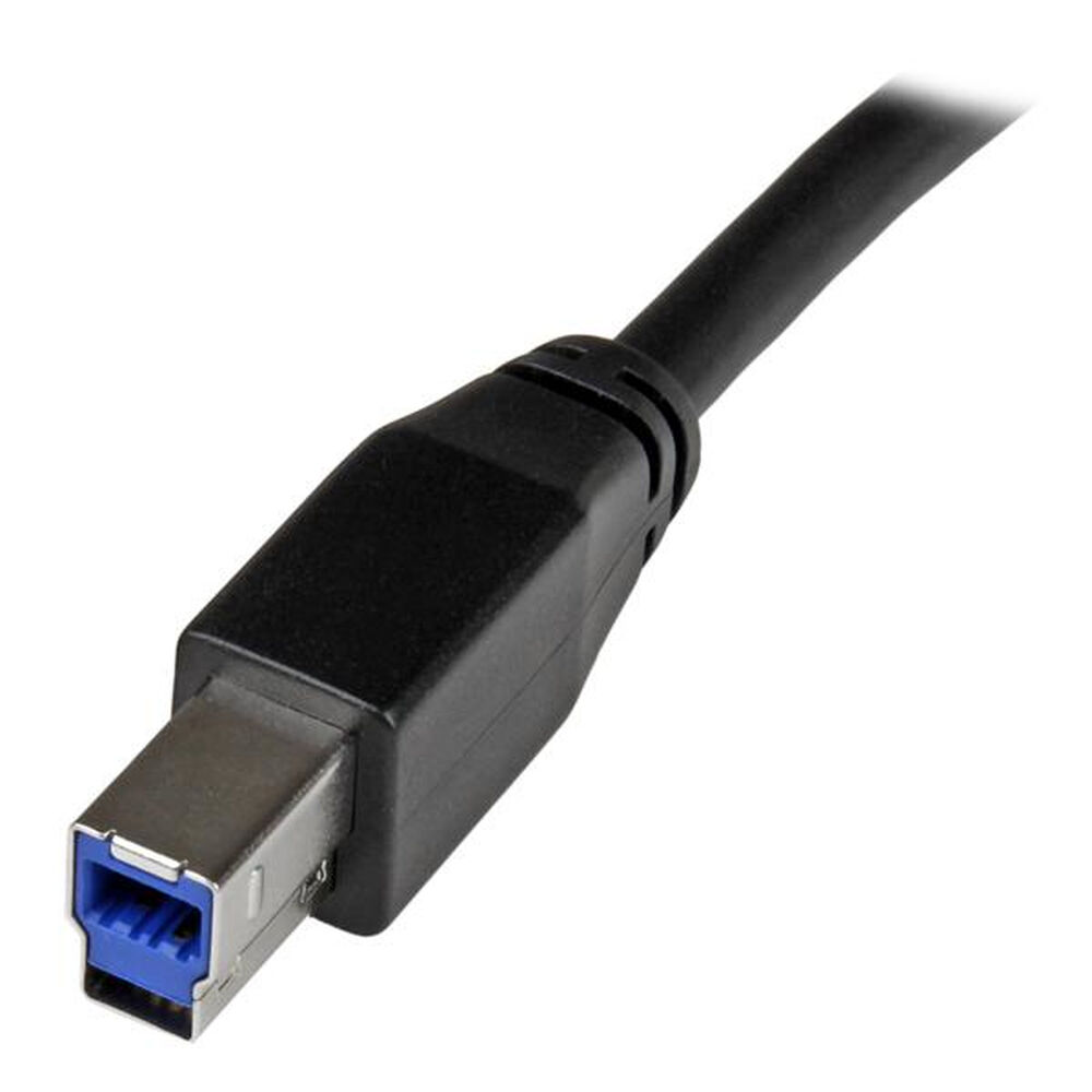 Cablu USB A la USB B Startech USB3SAB5M            Negru
