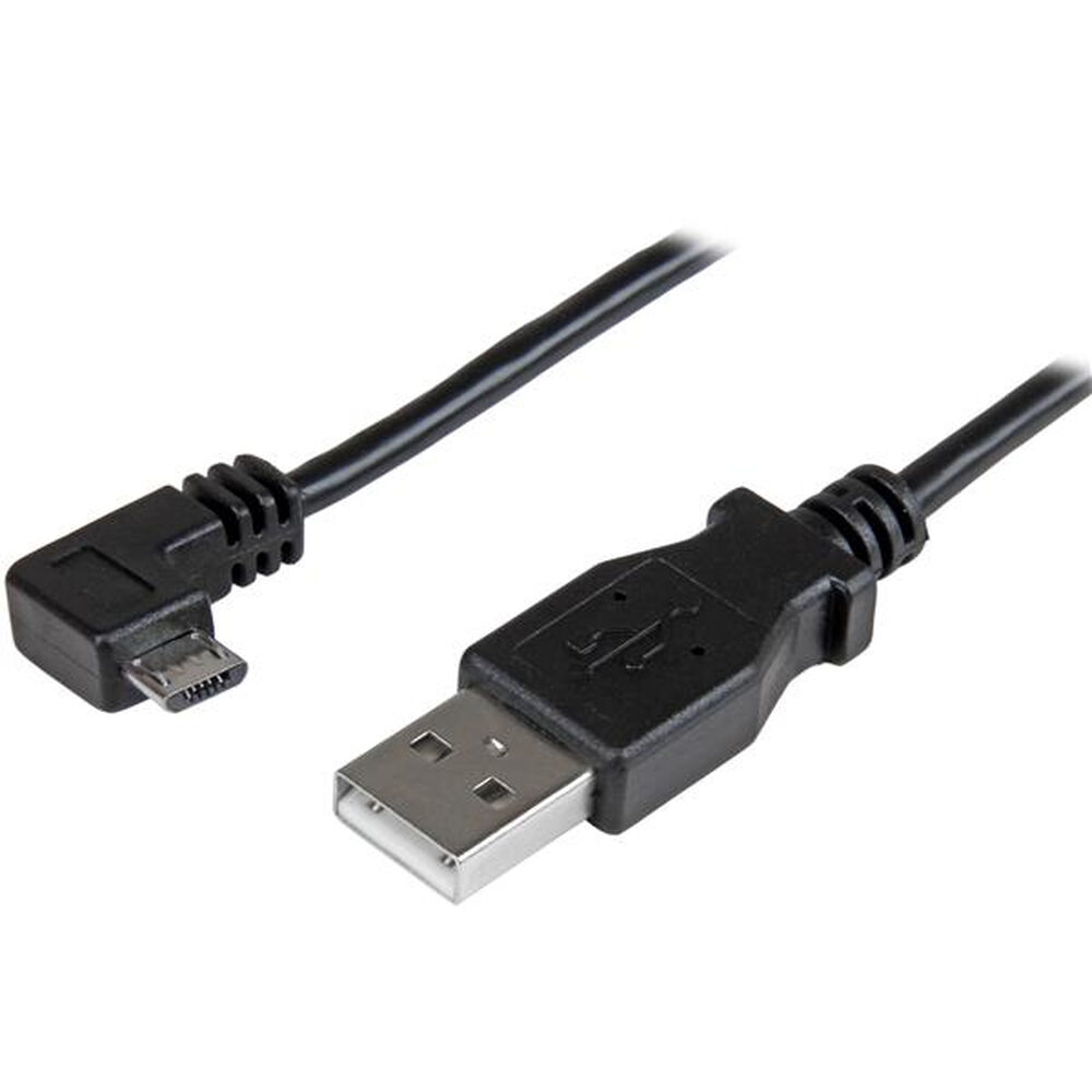 Cablu USB la micro USB Startech USBAUB2MRA           (2 m) Negru