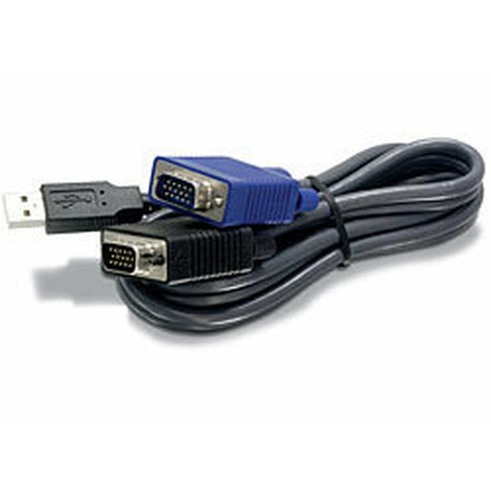 Cablu KVM Trendnet TK-CU06              Negru 1.8 m