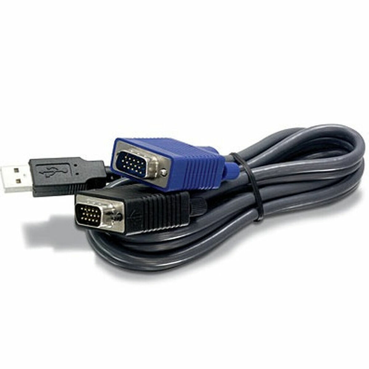 Cablu KVM Trendnet TK-CU10              Negru 2,8 m