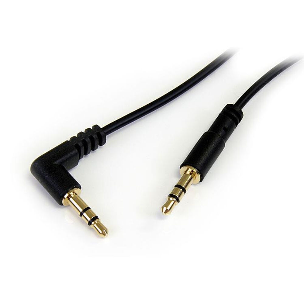 Cablu Audio Jack (3,5 mm) Startech MU6MMSRA             Negru 1.8 m