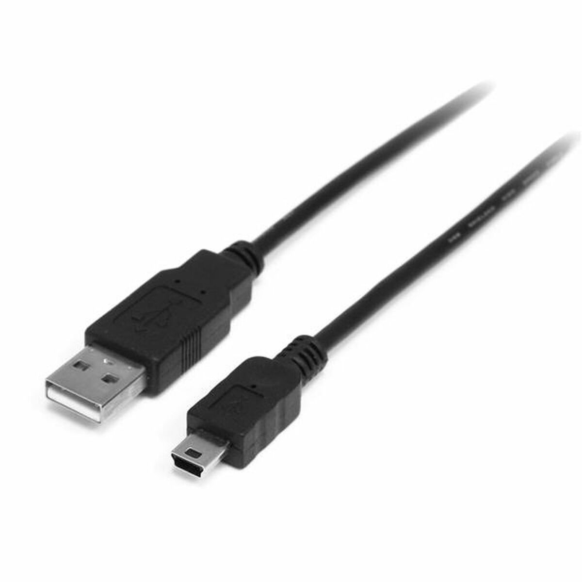Cablu USB A la USB B Startech USB2HABM1M           Negru