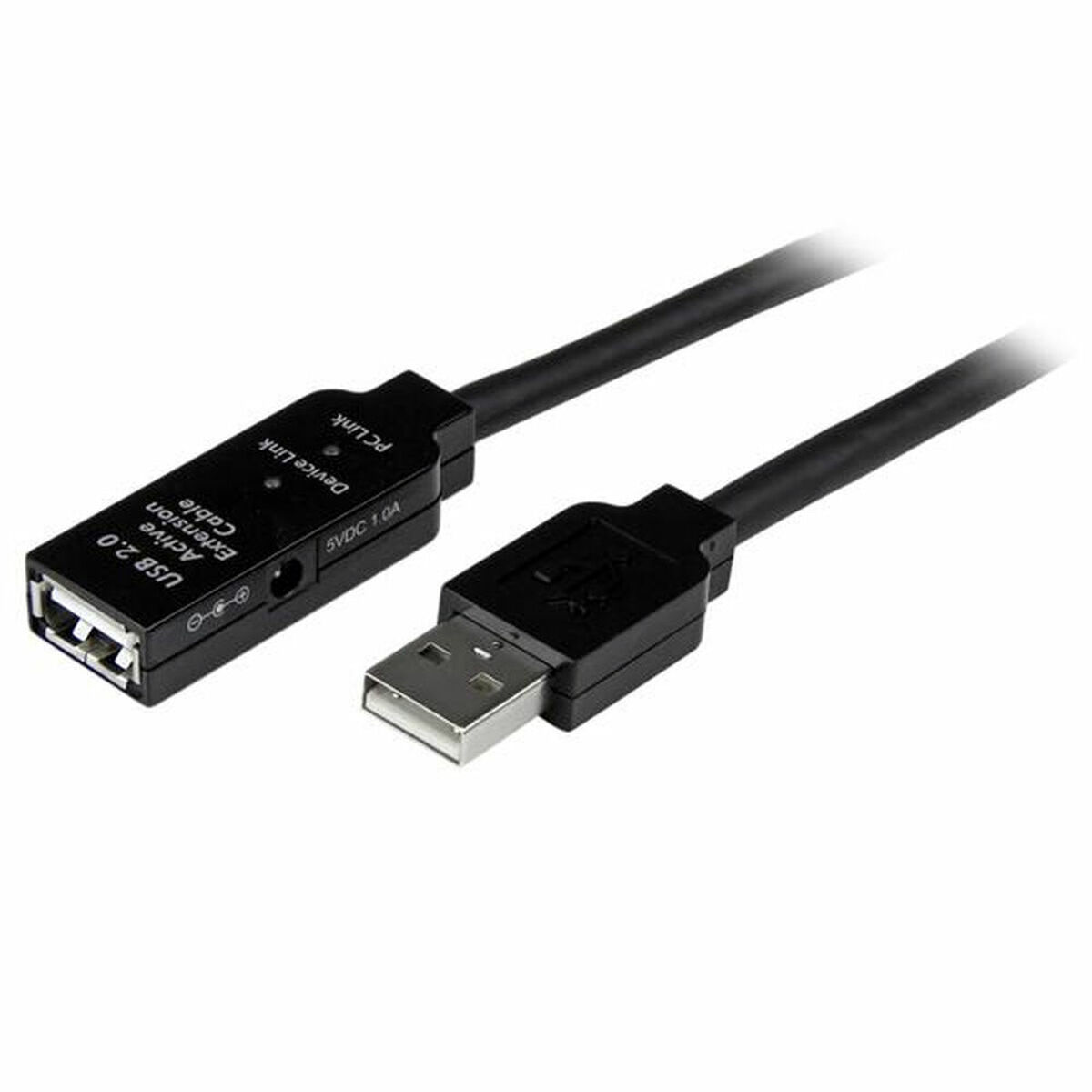 Cablu Prelungitor USB Startech USB2AAEXT20M         20 m Negru