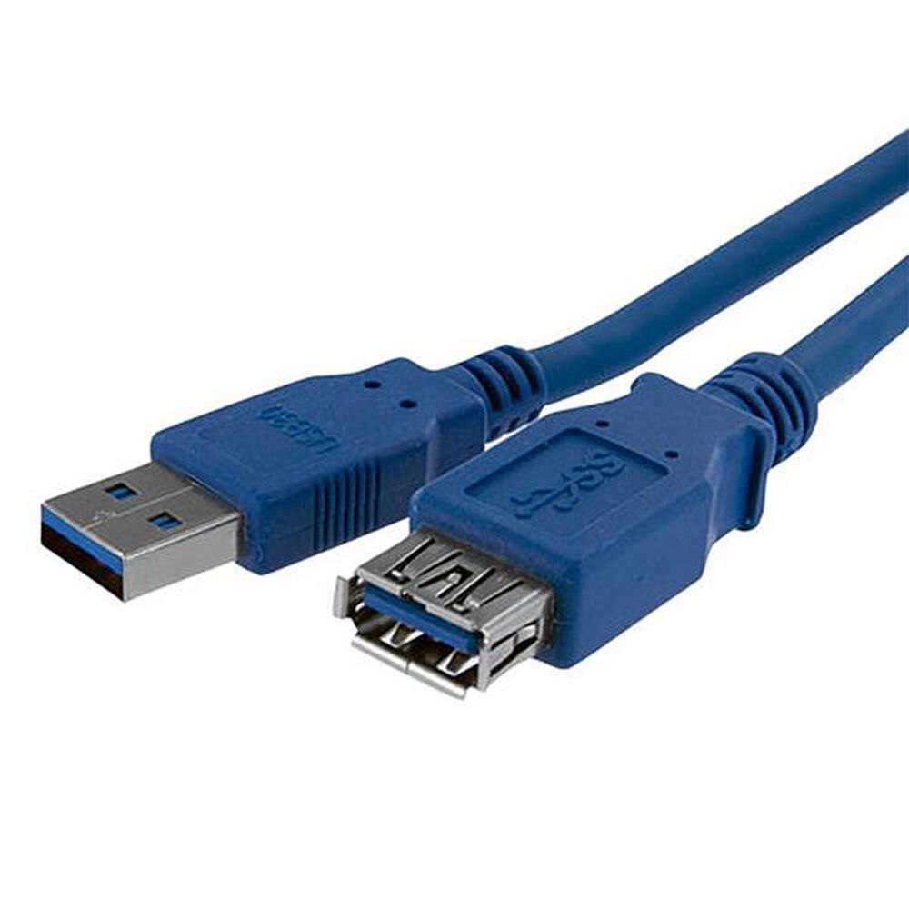 Cablu USB Startech USB3SEXT1M           USB A Albastru