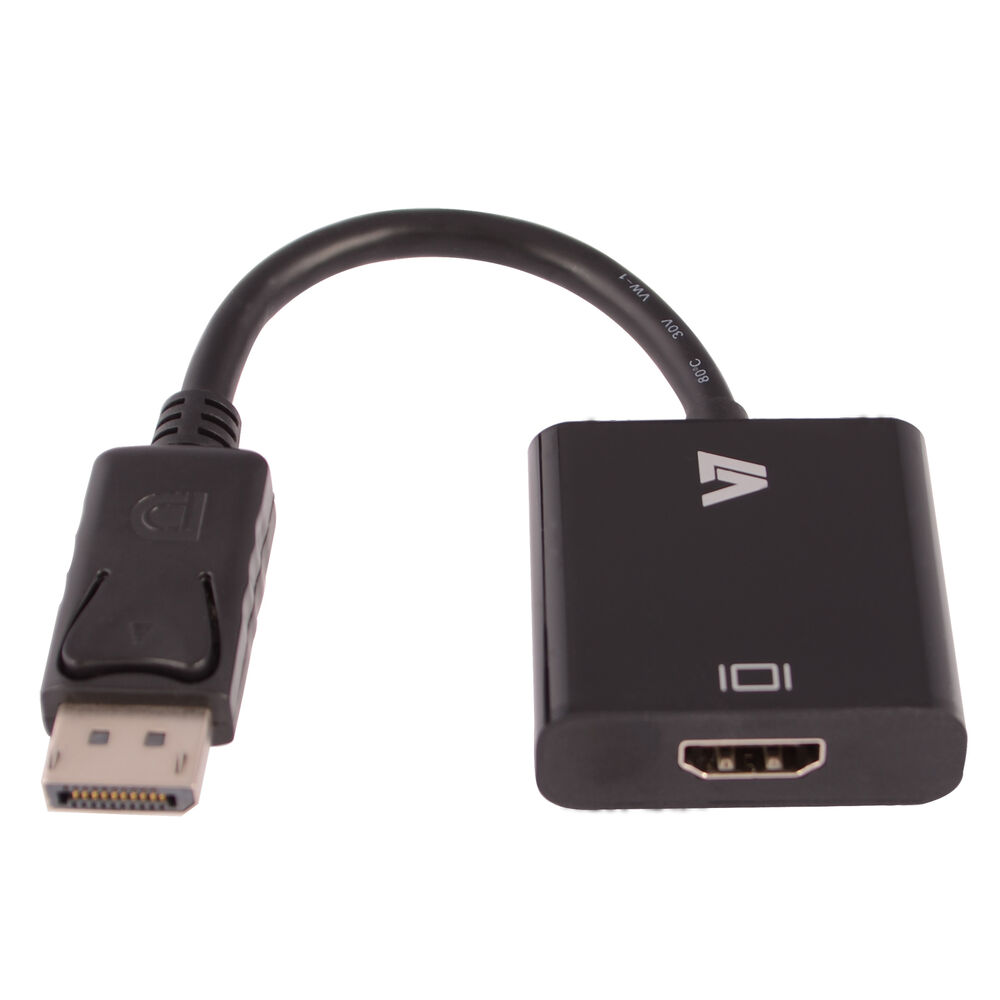 Adaptor DisplayPort la HDMI V7 CBLDPHD-1E           Negru