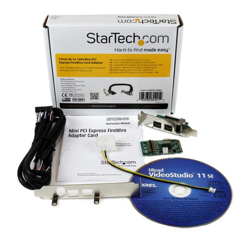 Placă PCI Startech MPEX1394B3          