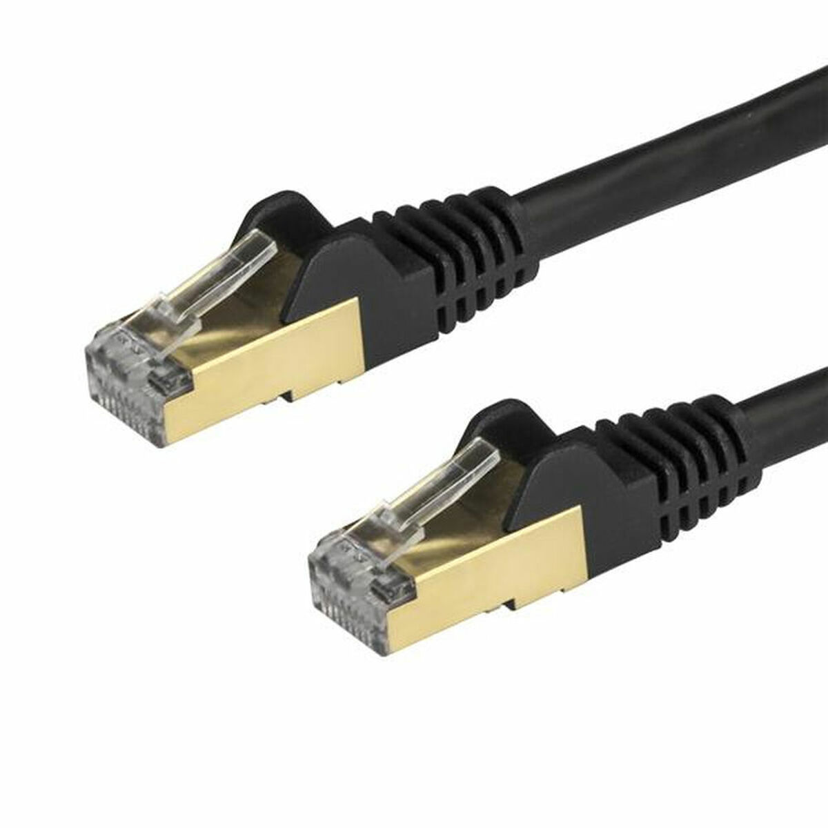 Cablu de Rețea Rigid UTP Categoria 6 Startech 6ASPAT1MBK           1 m