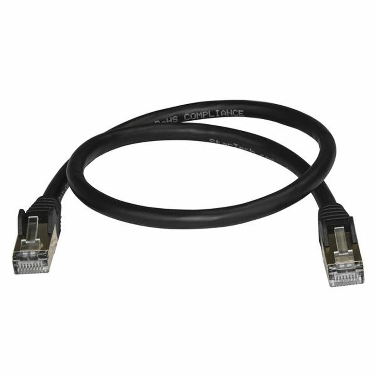Cablu de Rețea Rigid UTP Categoria 6 Startech 6ASPAT50CMBK         0,5 m
