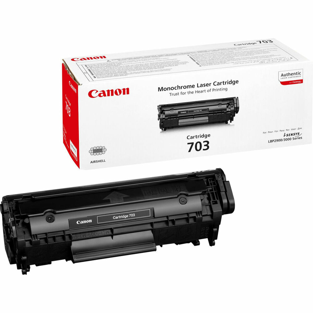 Toner Canon Toner CRG703 Black Negru