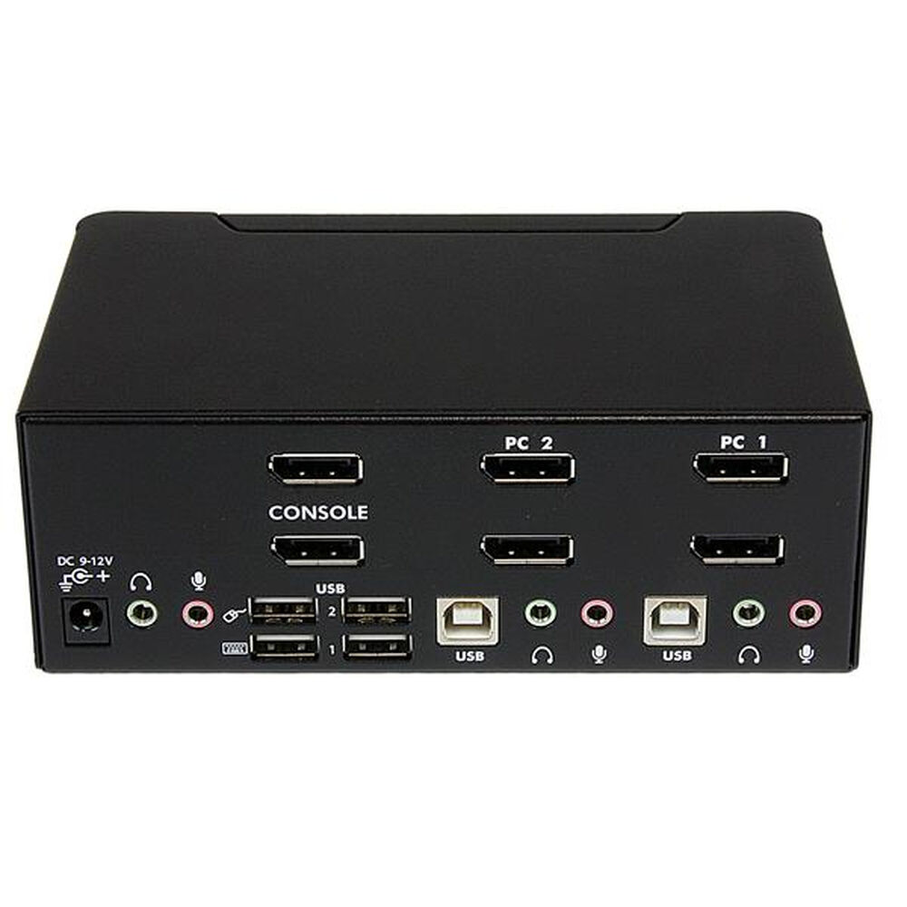 Comutator KVM cu 2 Porturi Startech SV231DPDDUA Negru