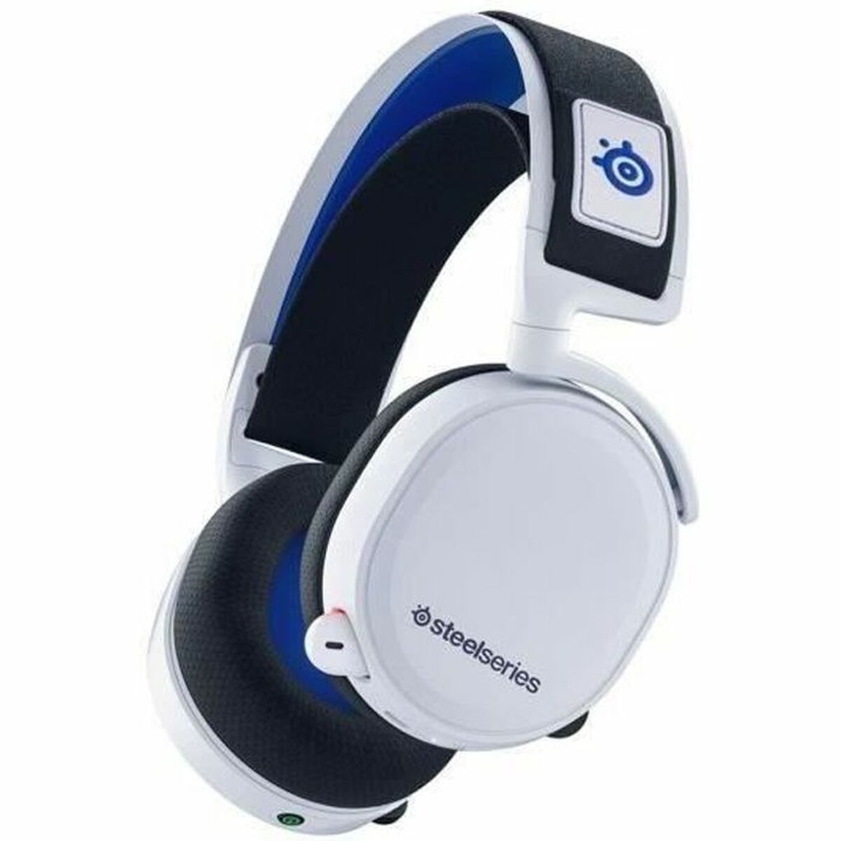 Căști cu Microfon SteelSeries Arctis 7P+ Negru Albastru Alb Gaming Bluetooth/Wireless