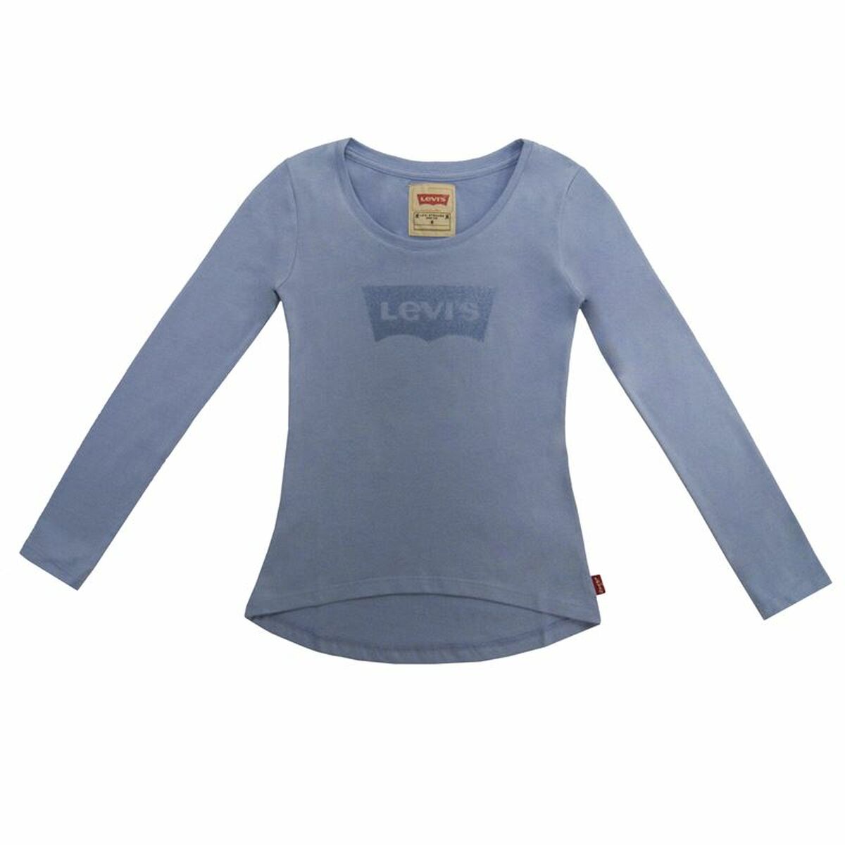 Tricou cu Mânecă Lungă pentru Copii Levi's Sportswear Albastru - Mărime 8 Ani