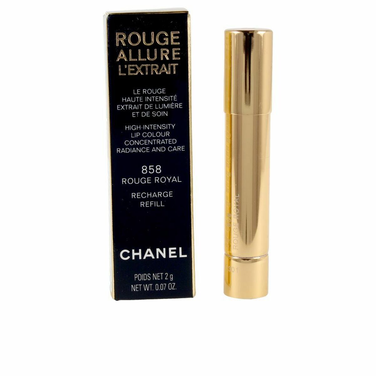 Ruj Chanel Rouge Allure L´Extrait Rouge Royal 858 Reumplere