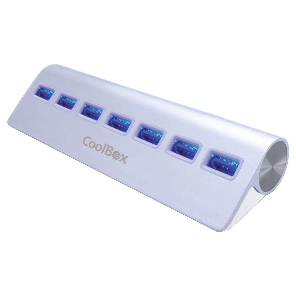 Hub USB CoolBox COO-HU7ALU3         