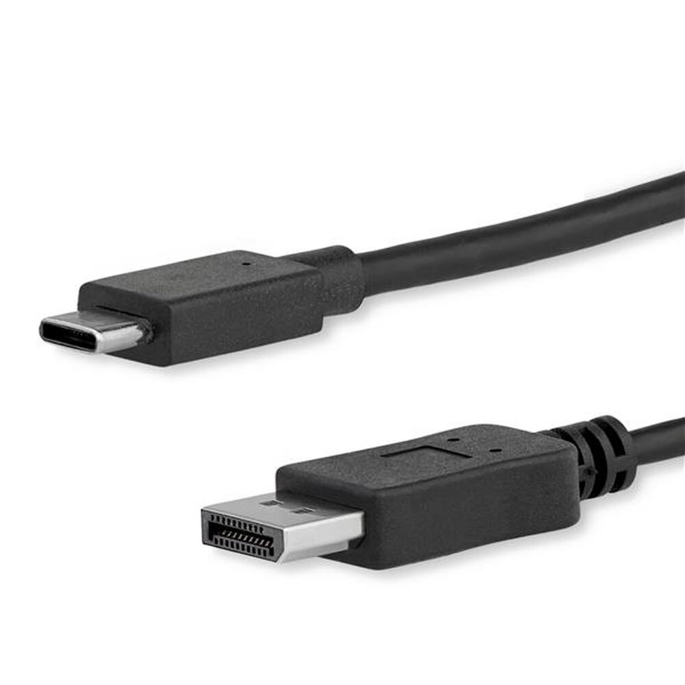 Adaptor USB C la DisplayPort Startech CDP2DPMM6B           (1,8 m) Negru