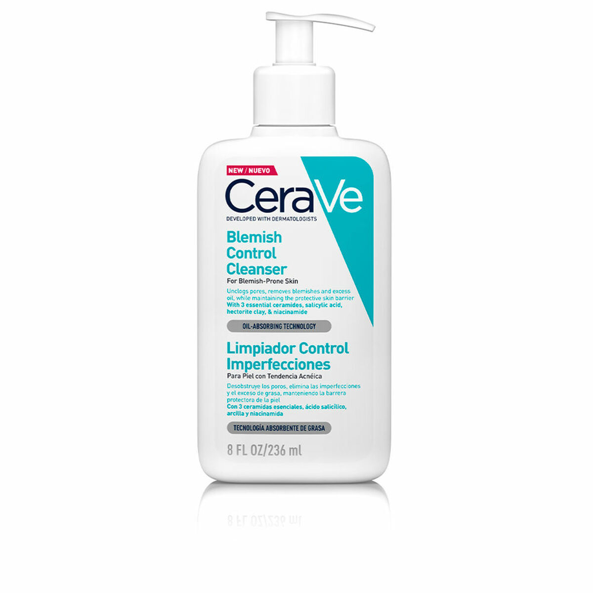 Produs pentru Curățarea Feței CeraVe Blemish Control (236 ml)