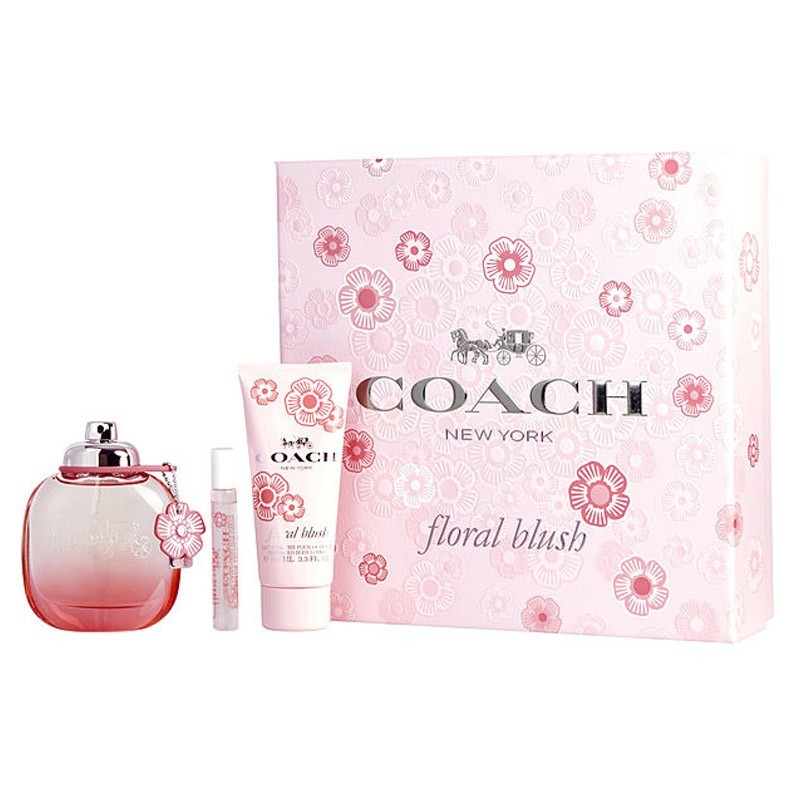Set de Parfum Femei Coach 3 Piese Floral Blush