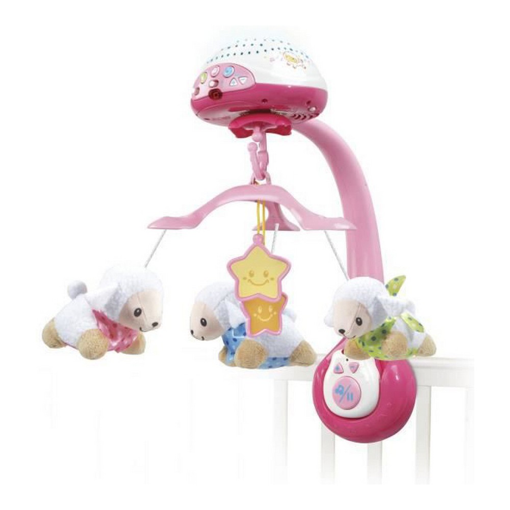 Jucărie pentru copii Vtech Baby Sheep Count Roz Pătuț de copil