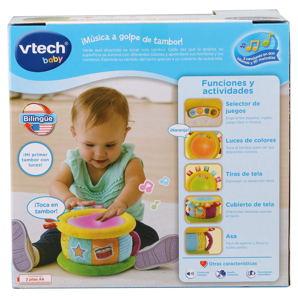 Jucărie interactivă Vtech Baby Cilindru (ES-EN)