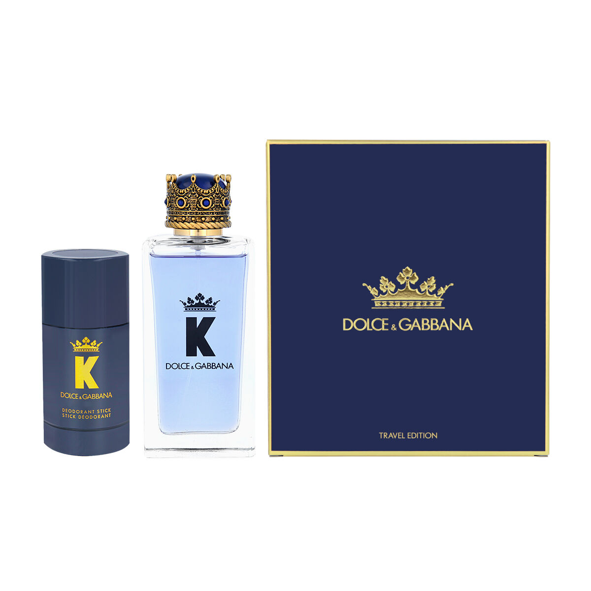 Set de Parfum Bărbați Dolce & Gabbana 2 Piese K Pour Homme