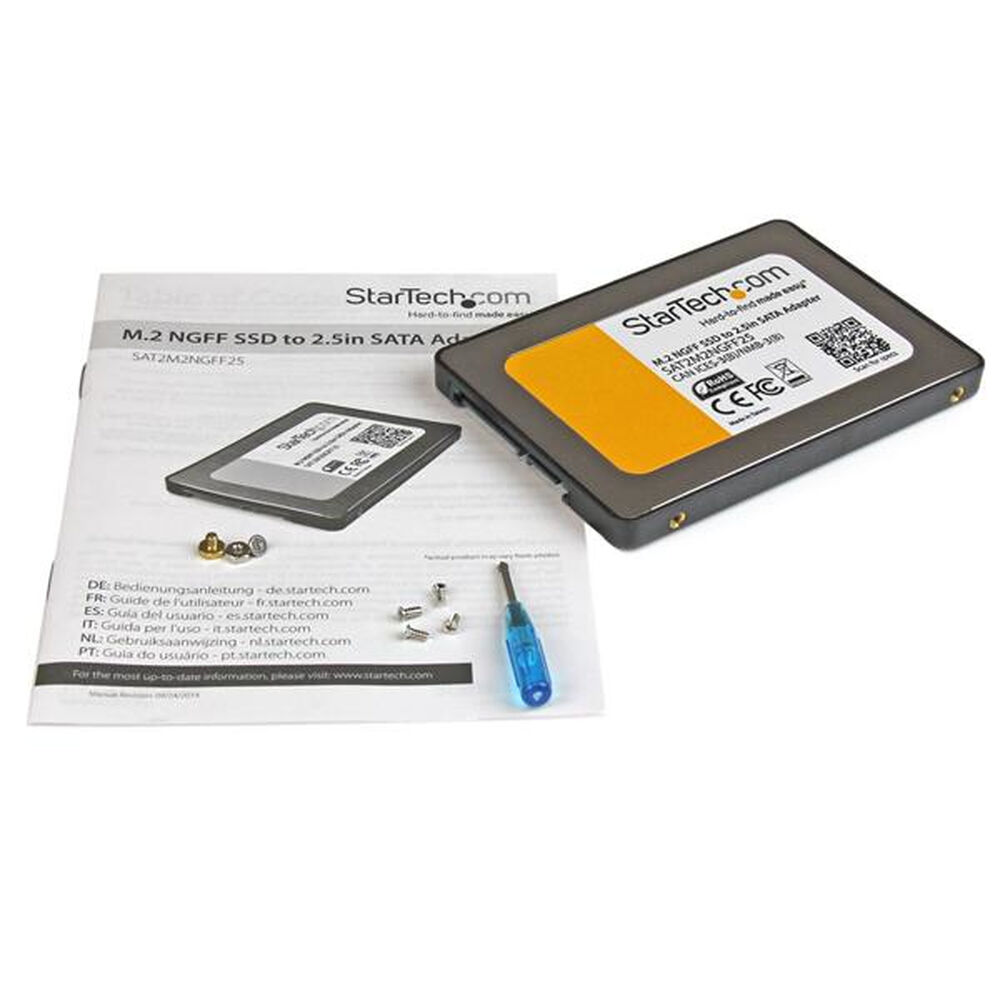 Adaptor SATA Startech SAT2M2NGFF25 SSD M.2 SATA III 2.5