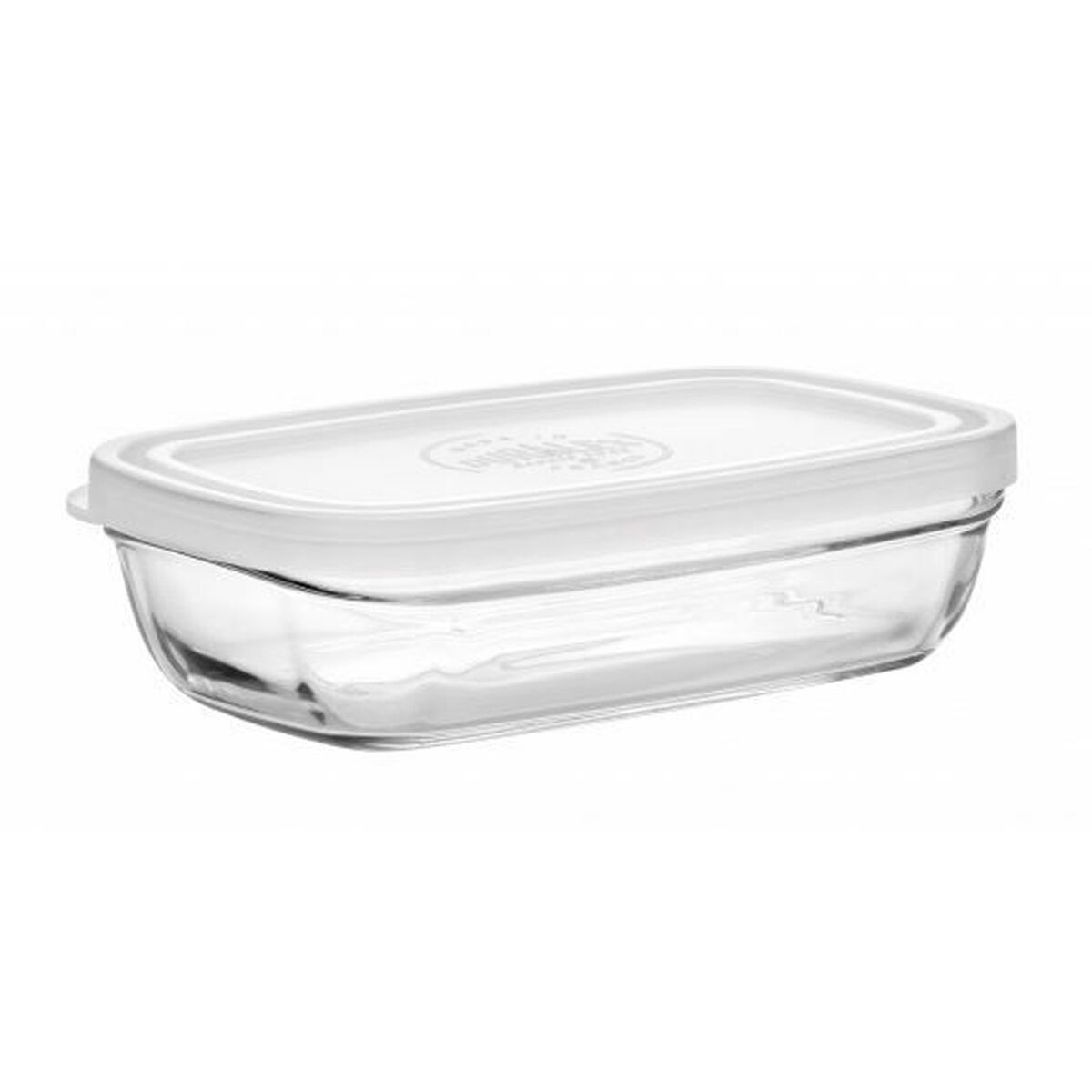 Cutie pentru Prânz Freshbox Transparent Cu Capac Dreptunghiular (15 cm)