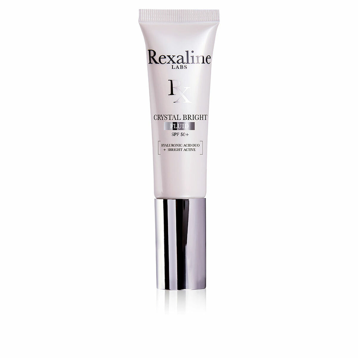 Fluid Hidratant și Matifiant Rexaline Crystal Bright Spf 50 Acid Hialuronic (30 ml)