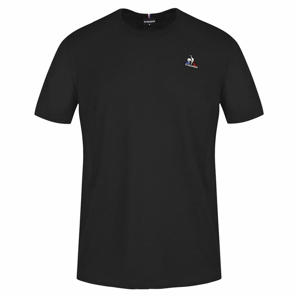 Tricou cu Mânecă Scurtă Bărbați Le coq sportif Essentiels N°3 Negru - Mărime S
